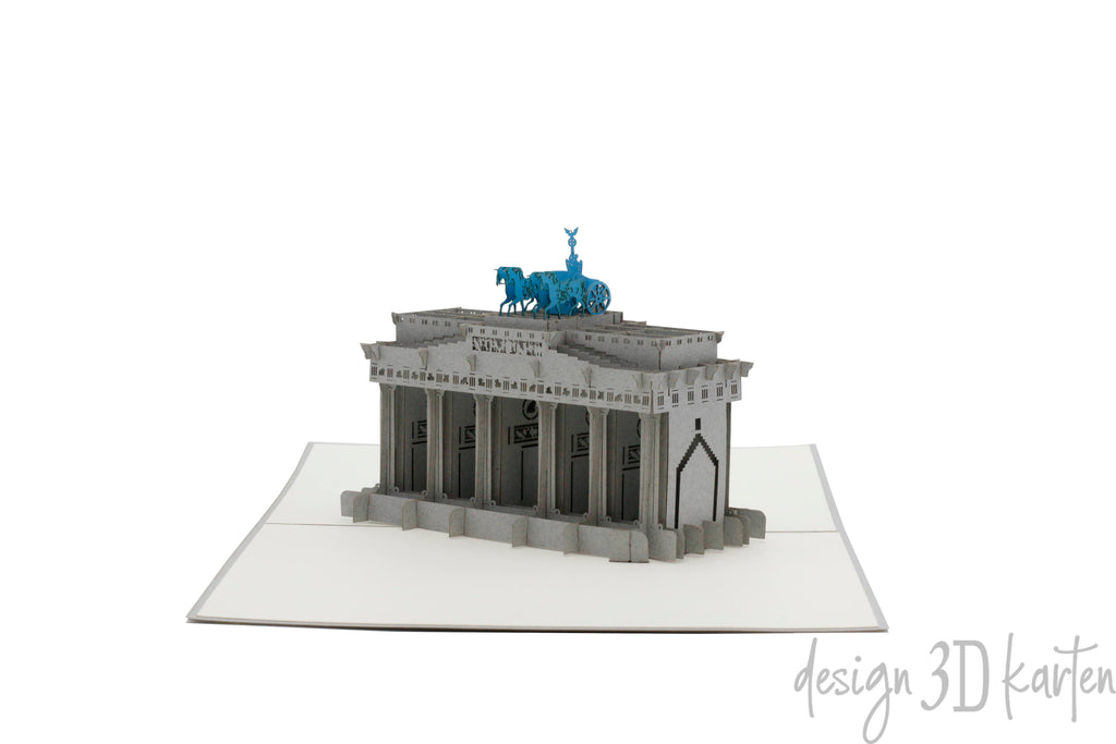 Brandenburger Tor Berlin von design3dkarten