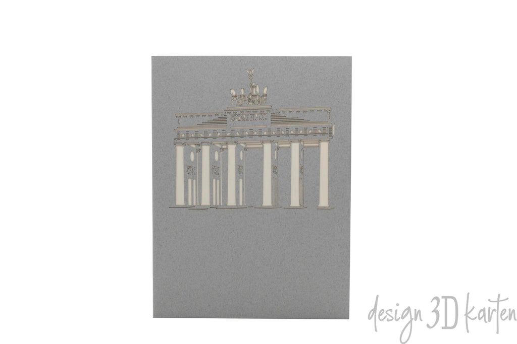 Brandenburger Tor Berlin von design3dkarten