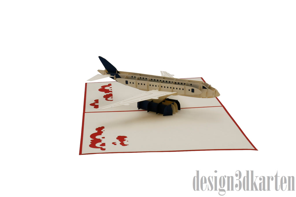 Airbus von design3dkarten