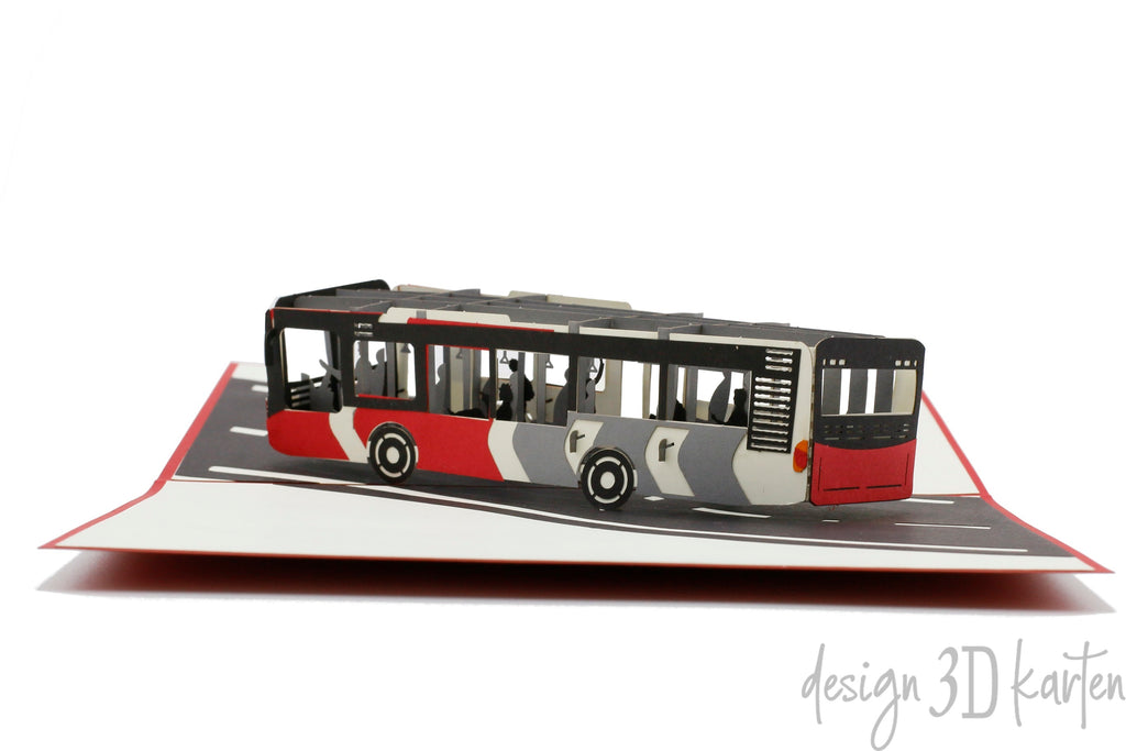 Bus von design3dkarten