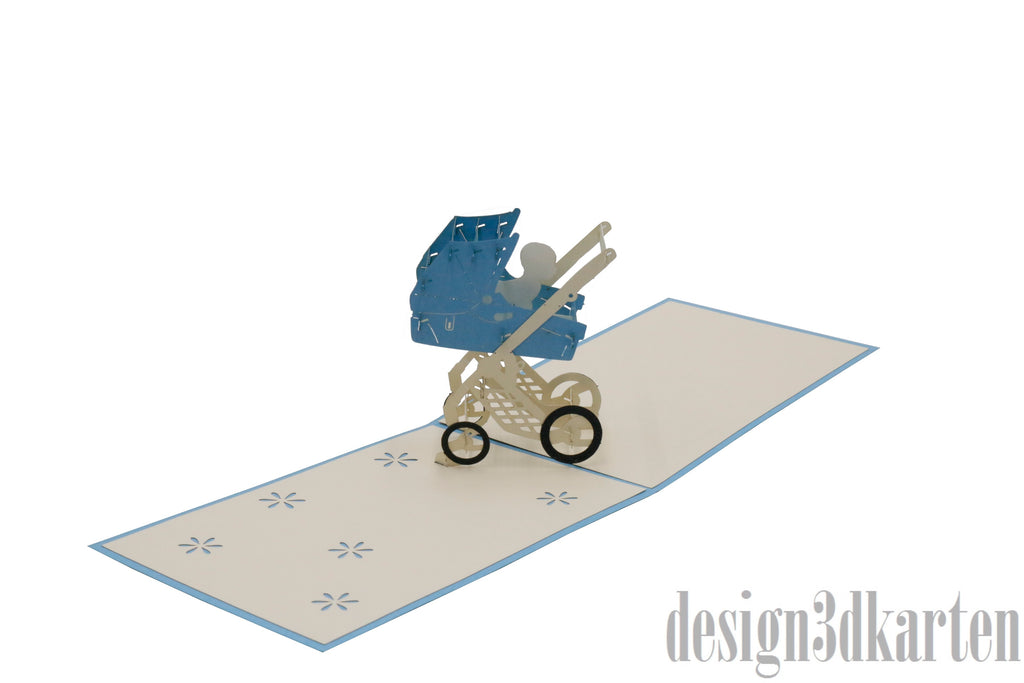 Kinderwagen von design3dkarten