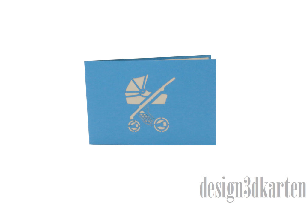 Kinderwagen von design3dkarten