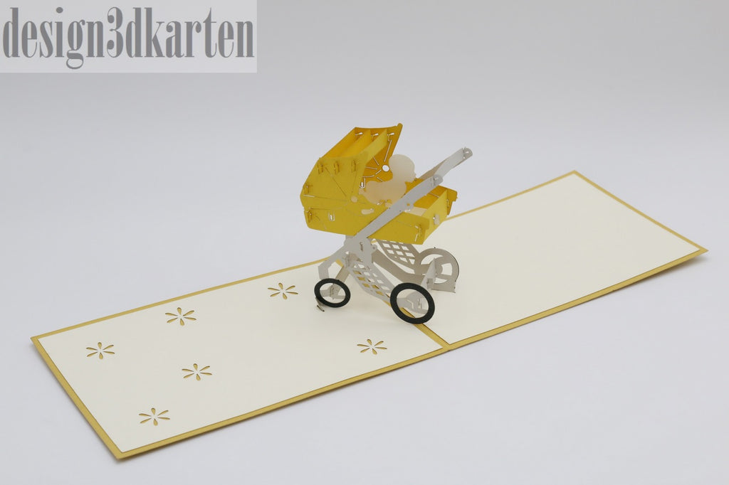 Kinderwagen von design3dkarten