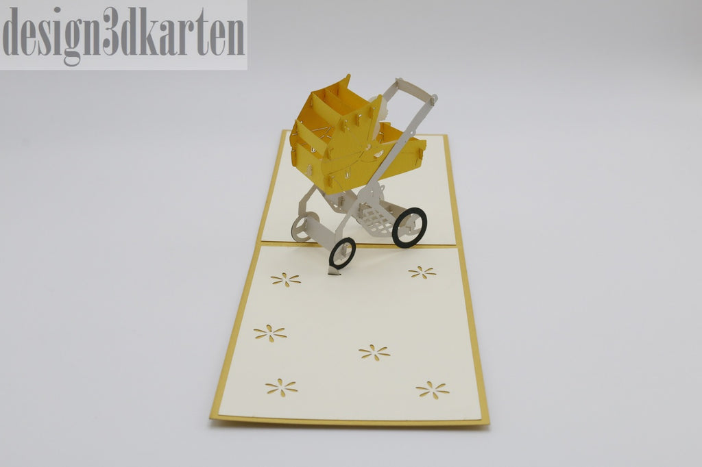 Kinderwagen von design3dkarten