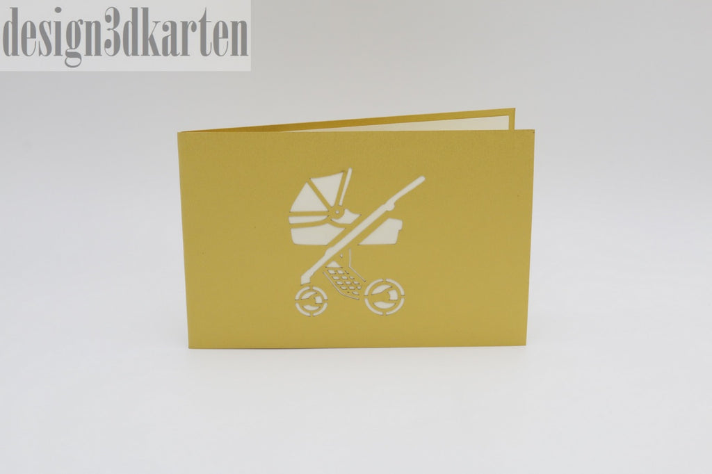 Kinderwagen von design3dkarten