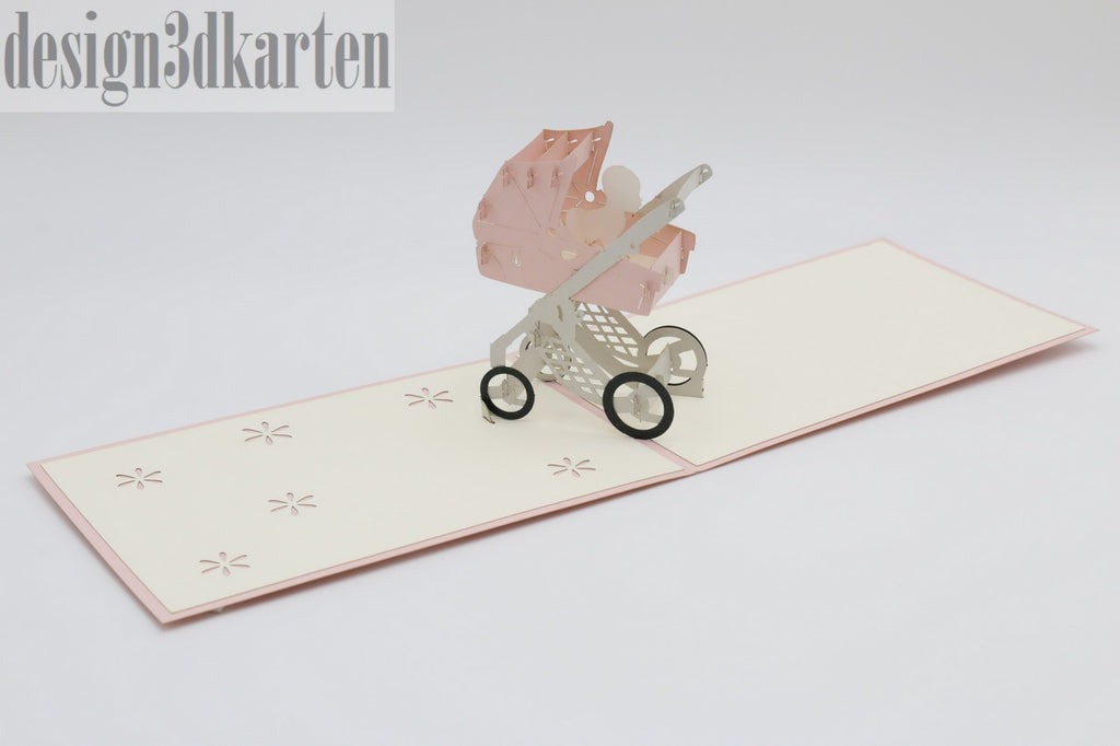 Kinderwagen von design3dkarten