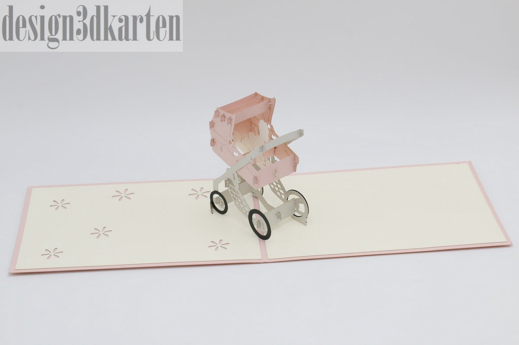 Kinderwagen von design3dkarten