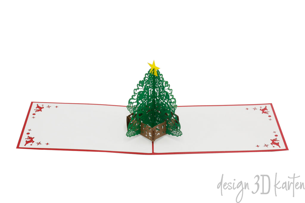 Weihnachtsbaum von design3dkarten