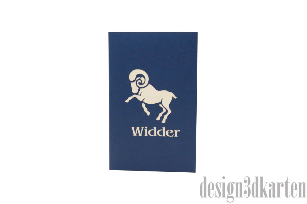 Widder von design3dkarten