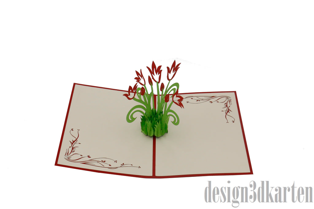 Tulpen von design3dkarten